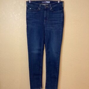 Carhartt NWT Women's Rugged‎ Flex® Slim Fit Tapered Jean, Dark Wash, Size 8 Tall
